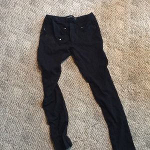 Black jeggins